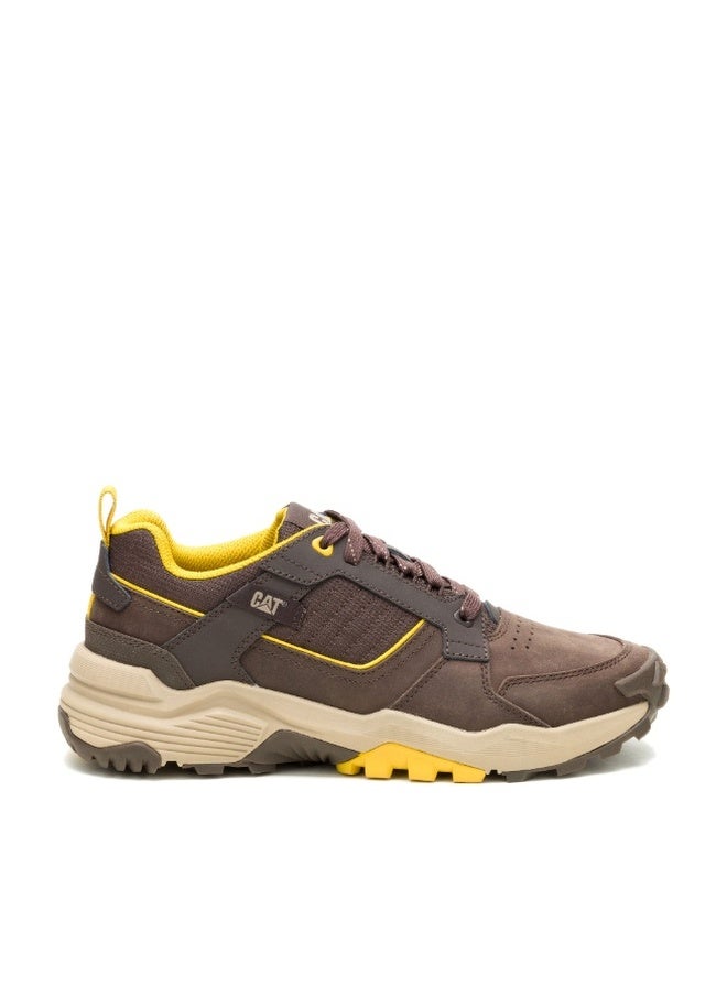 CATERPILLAR Grapple Leather Men’s Casual Shoe – Bracken Nubuck Upper& PU Suede, EVA Comfort Footbed, Durable Rubber Outsole - Image 1