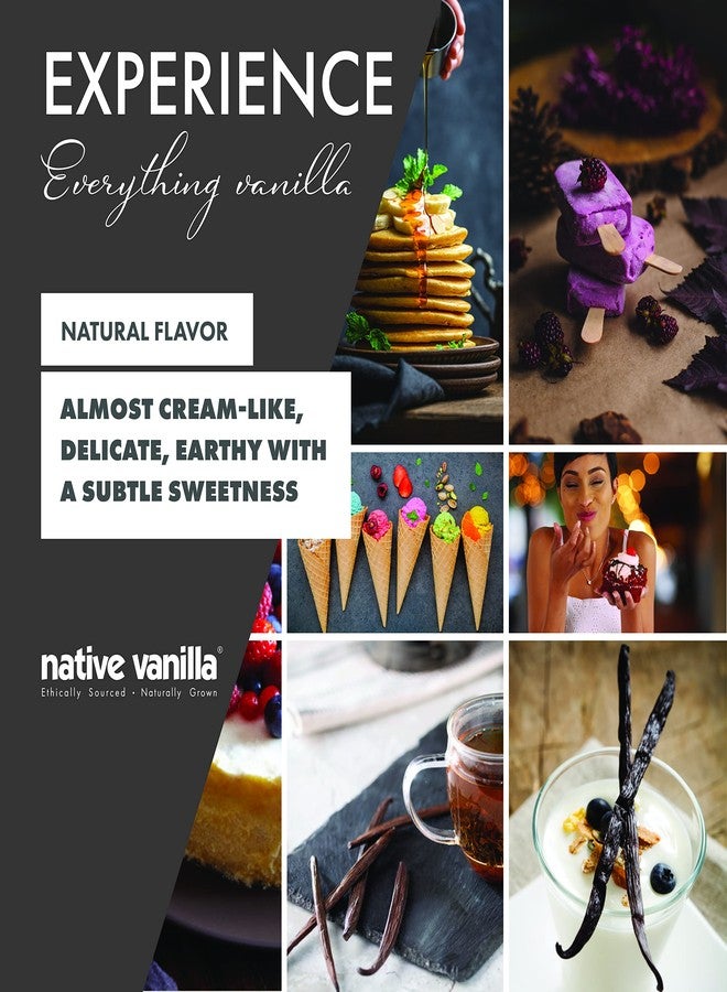 Native Vanilla 10 Organic Madagascar Vanilla Beans - Gourmet Grade A Premium Vanilla Pods - For Vanilla Extract & Baking - For Cooking, Desserts & More - 100% Vegan & Kosher - Non-GMO & Gluten-Free - Native Vanilla - Image 2