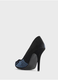 Ella Limited Edition Studded Pump With Bow  - Image 2