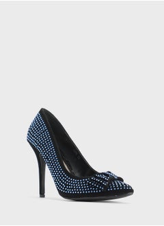 Ella Limited Edition Studded Pump With Bow  - Image 3