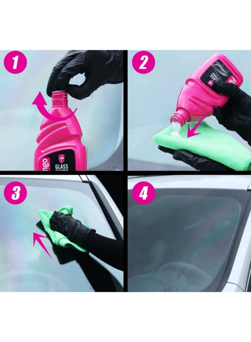 Flamingo Glass Cleaner 410ml - Image 4