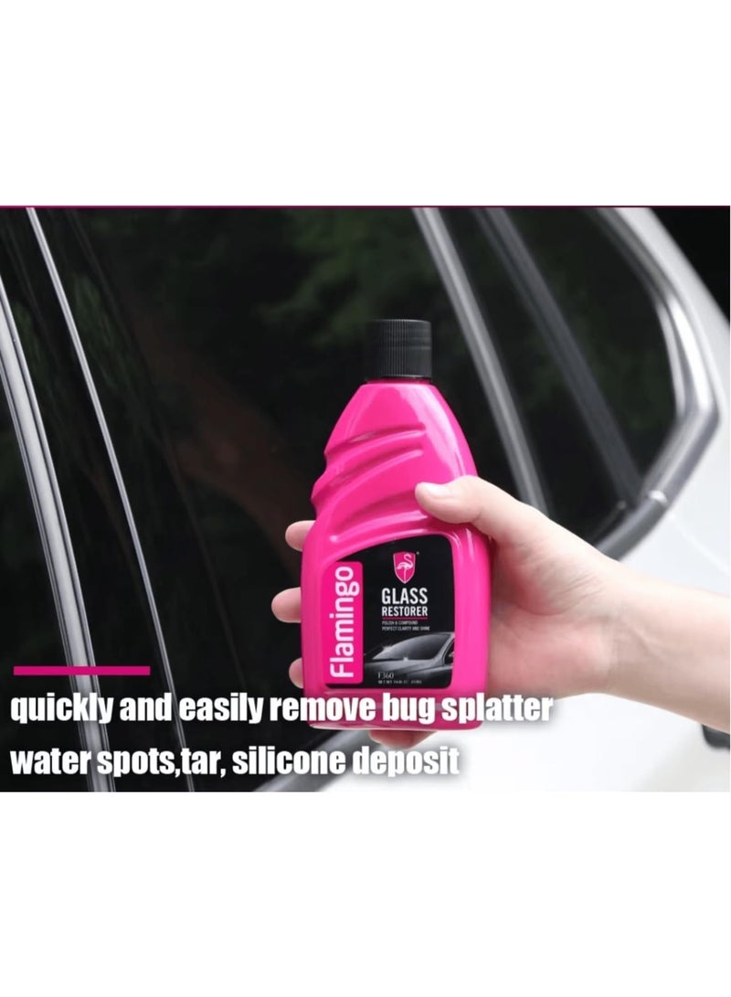 Flamingo Glass Cleaner 410ml - Image 5