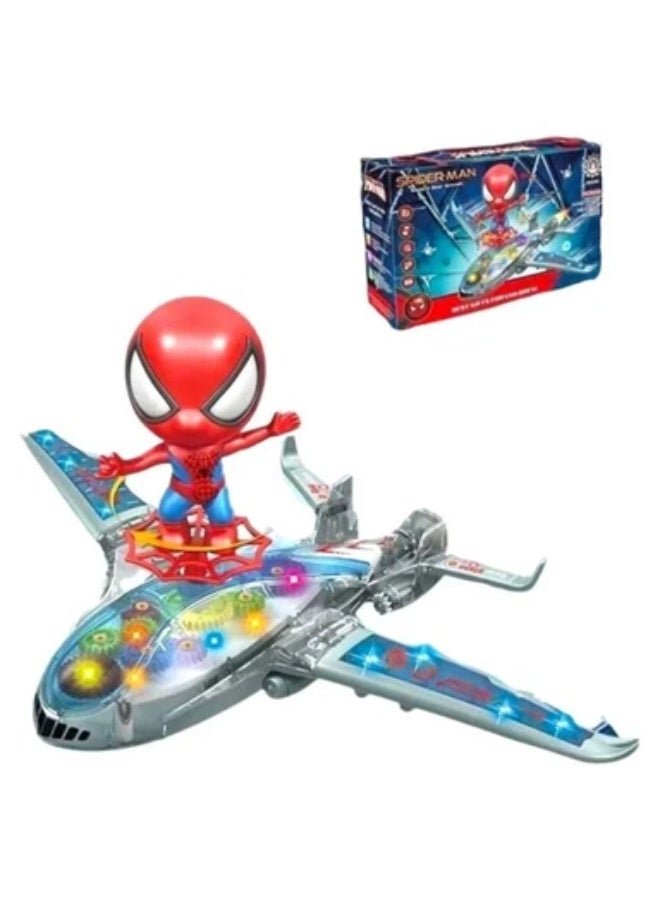 Fitto Spiderman Electric Air Craft – Remote Control Drone with LED Lights, 360° Rotation, and Gravity Induction for Kids and Adults – Interactive Flying Toy, Gift Idea for Boys & Girls - Image 2