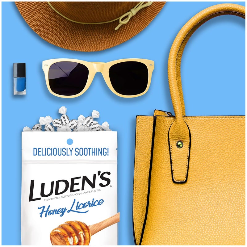 LUDEN'S قطرات حلق مهدئة بالعسل والعرقسوس 30 حبة عبوة واحدة - Image 5
