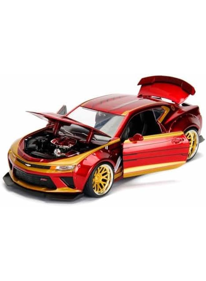 جادا مارفل الرجل الحديدي 2016 تشيفي كامارو Ss 1 24 - Image 2