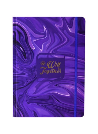 A5 Notebook Will Be Together (Purple) - pzsku/ZFE8853FF3188622CB7D0Z/45/_/1727880154/5d982582-ee45-4040-8e43-d966fd2fb639