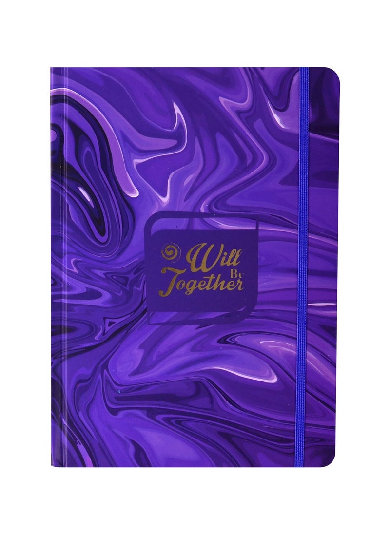 Borg El Arab A5 Notebook Will Be Together (Purple)  - Image 1