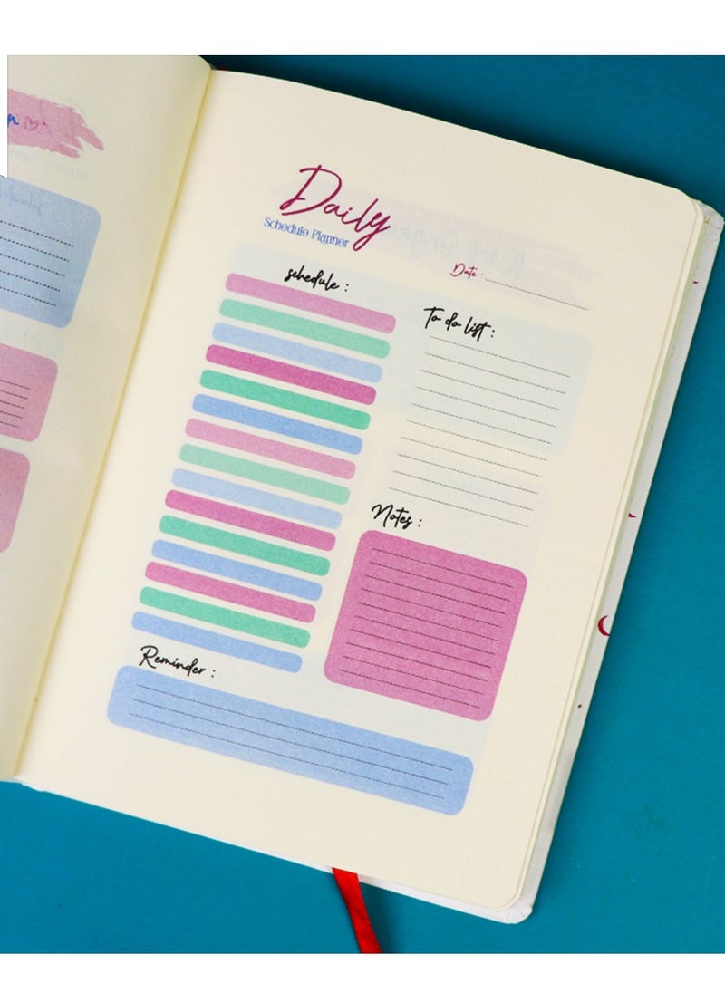 Borg El Arab - A5 Notebook Will Be Together (Purple) - Image 1
