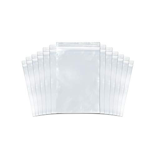 SNL Quality Zipper Lock Reclosable Clear Disposable Plastic Bags, Strong | 4" X 6" - 2 MIL - 100 Bags - Image 5