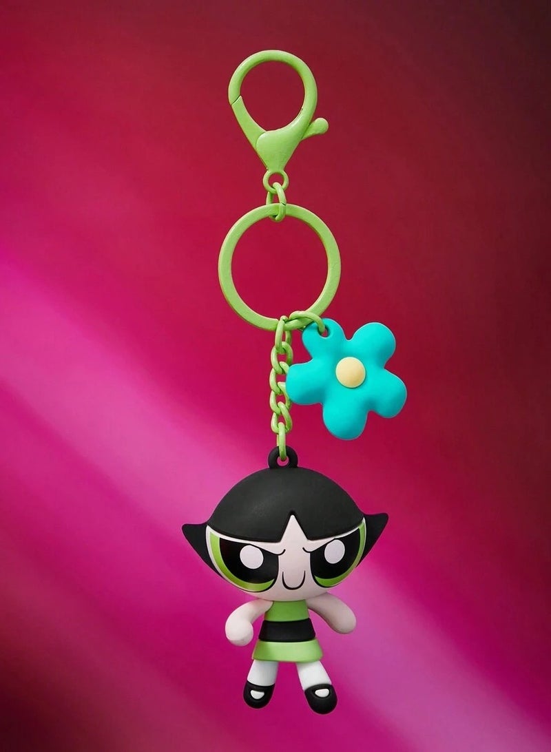 Powerpuff Girls Keychain - Buttercup Design - Image 1