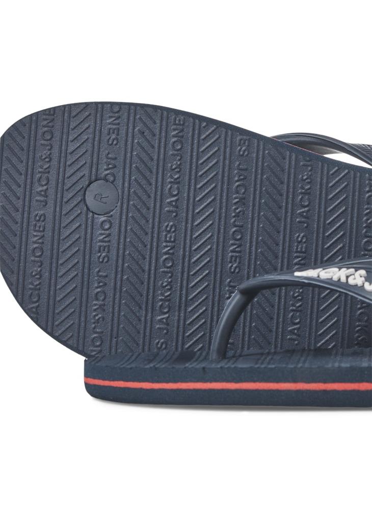 Jack & Jones Junior Kids Logo Flip Flops - Image 4