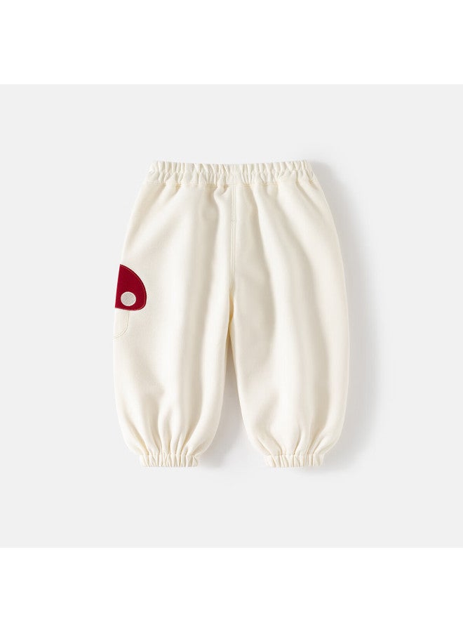 Banxidi [10a Antibacterial] Girls' Pants Spring  New Baby Casual Long Pants Spring Autumn Children's Jogger Sweatpants - Image 1