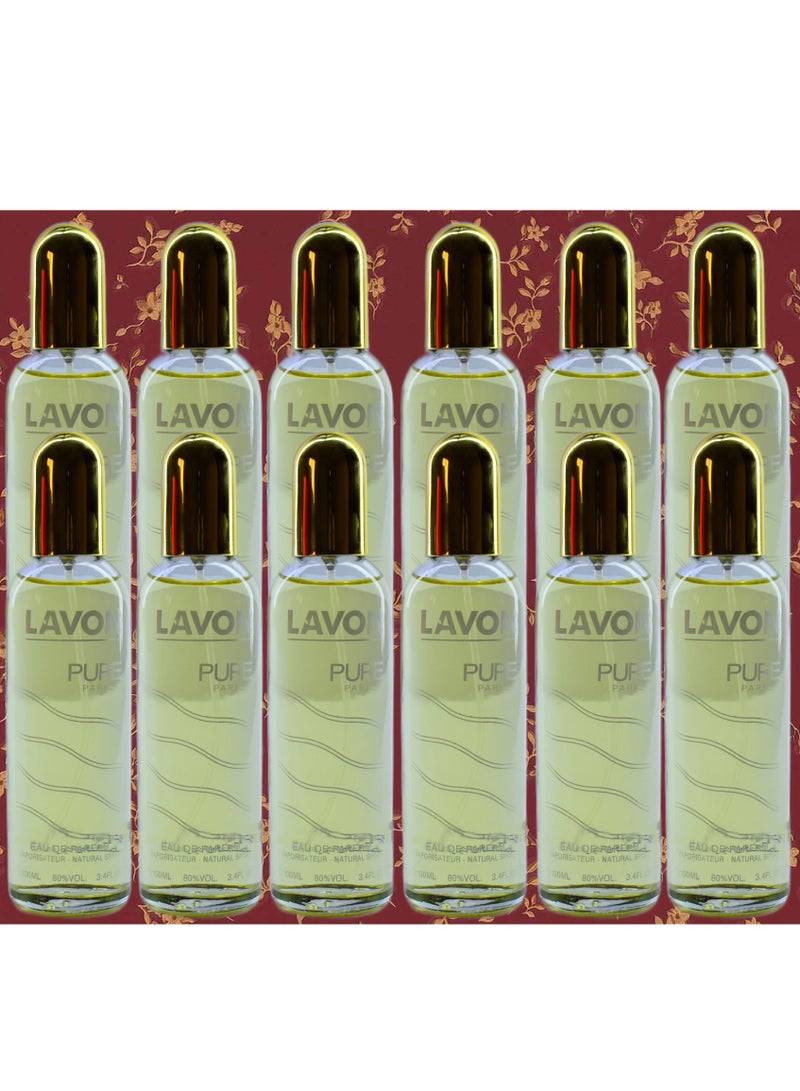 لافون 12 قطع عطر لافون بيور 100 مل EDP - Image 1