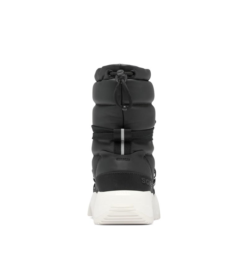 SOREL Women's Kinetic Impact NXT Waterproof Mid Boot - Black, Sea Salt - 7 - Image 4