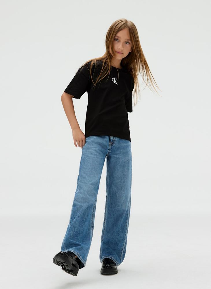 Calvin Klein Jeans Kids Logo Boxy T-Shirt - Image 1