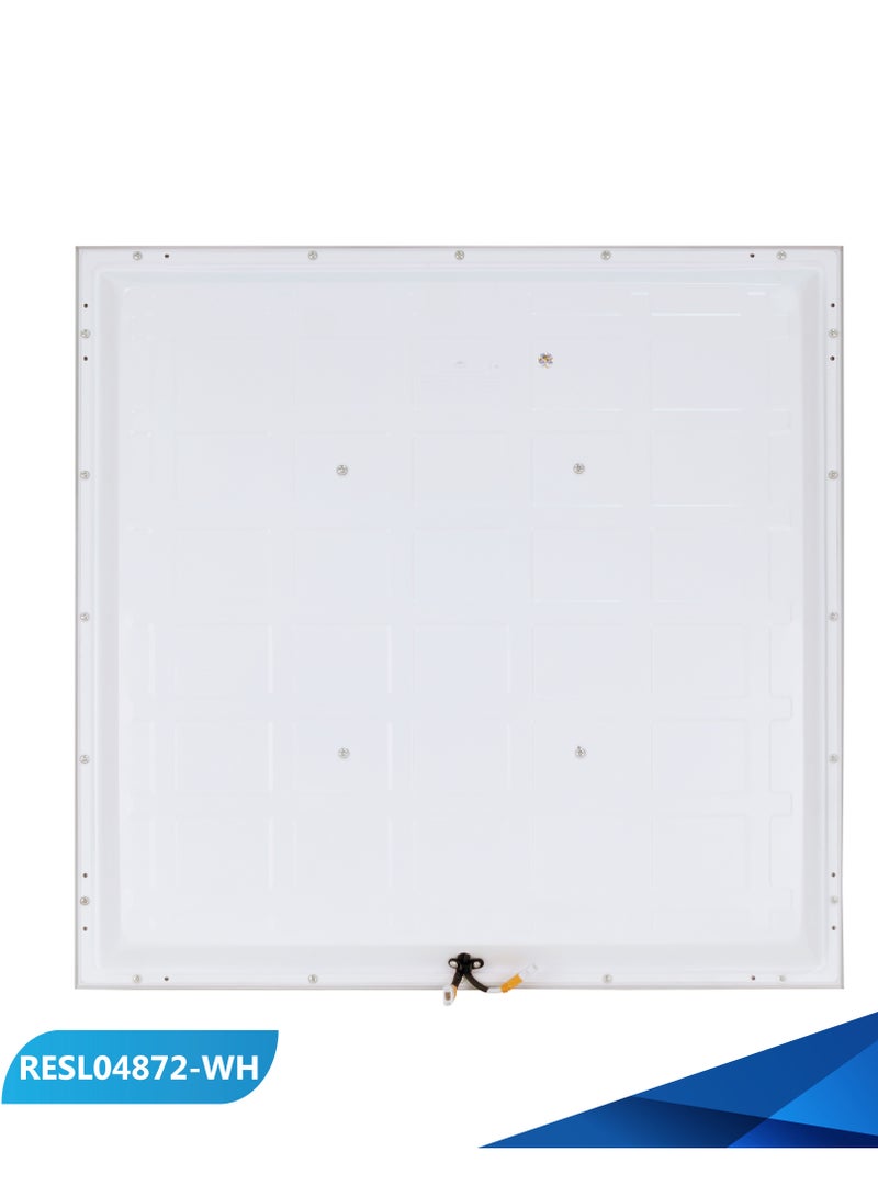 Ribbon Recessed LED Panel Light 60x60, White (Transparent Squares), 72W