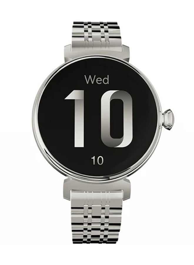 HiFuture Aura Female Bt Calling Smart Watch - Silver - Image 1