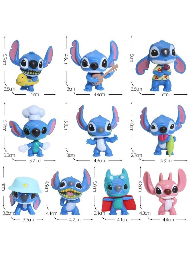 STITCH 10 Stitch figurines for collection and display - Image 2