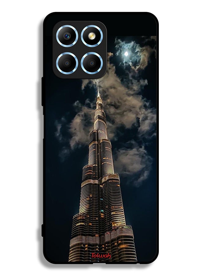 Tolwak Honor X8 5G Protective Case Cover Burj Khalifa In Night - Image 2