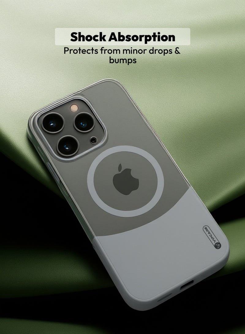 رعاية كبار الشخصيات جراب حماية من السقوط والخدش لهاتف iPhone 16 Pro PC Duo Magcase Magsafe المغناطيسي اللاسلكي للشحن لهاتف iPhone 16 Pro - Image 3