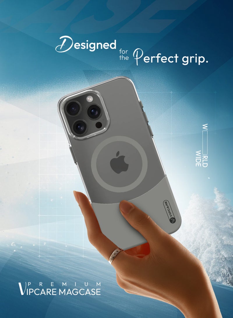 رعاية كبار الشخصيات جراب حماية من السقوط والخدش لهاتف iPhone 16 Pro PC Duo Magcase Magsafe المغناطيسي اللاسلكي للشحن لهاتف iPhone 16 Pro - Image 2