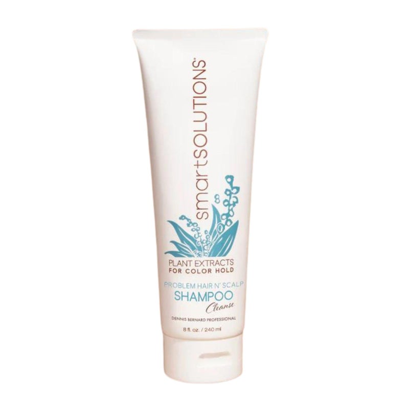smartSOLUTIONS Problem Hair N Scalp Shampoo 8oz  ParabenFree  Protects Color  Dandruff Fighter