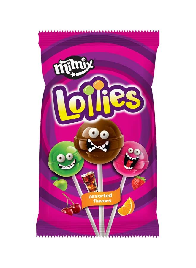Mimix Lollies Assorted Flavors Family Pouch 