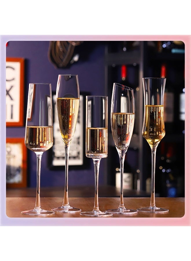 " Champagne Glasses, Bridal Shower Gifts, Bride and Groom Toasting Glasses, Engagement Gifts for Couples, Unique Wedding Gifts for Anniversaries "  - Image 4