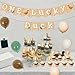 Merrystorm 43Pcs Mallard Duck 1st Birthday Decorations for Boys One Lucky Duck Birthday Decorations One Lucky Duck Banner Cake Cupcake Toppers Green Brown Latex Balloons for Boy First Birthday Party Supplies - Image 4