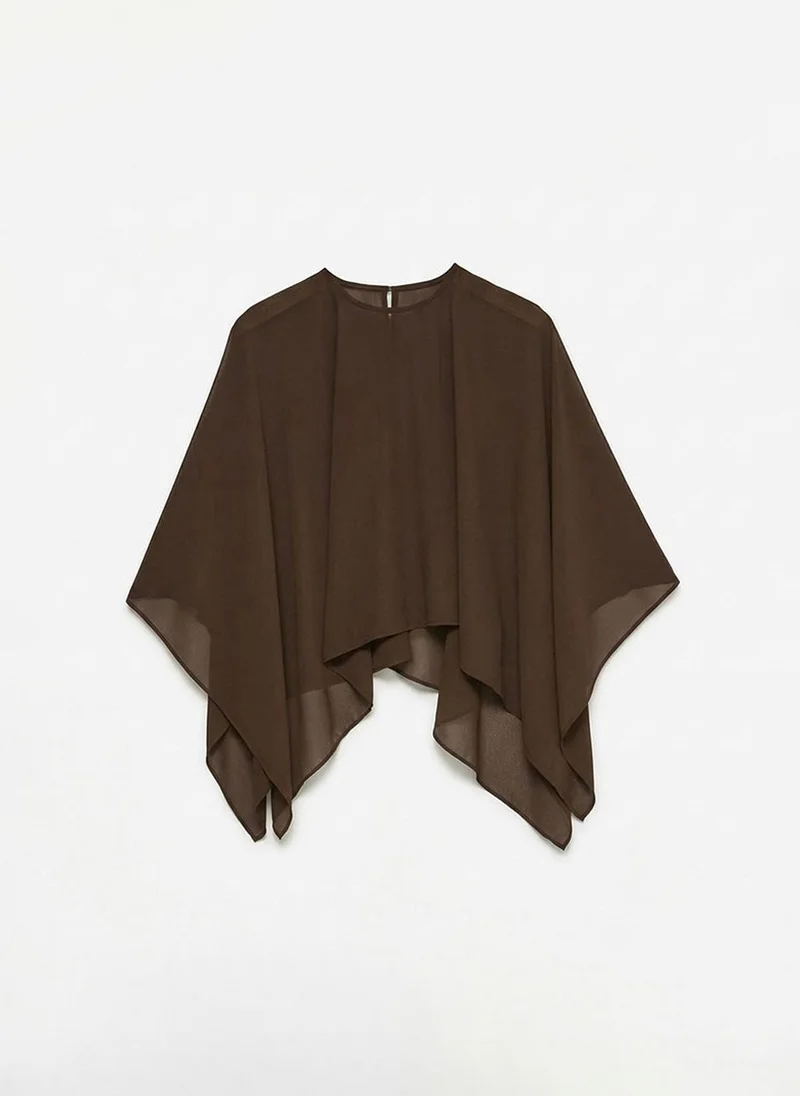 فيرو مودا Women's VMADALYN Cape Woven Top
