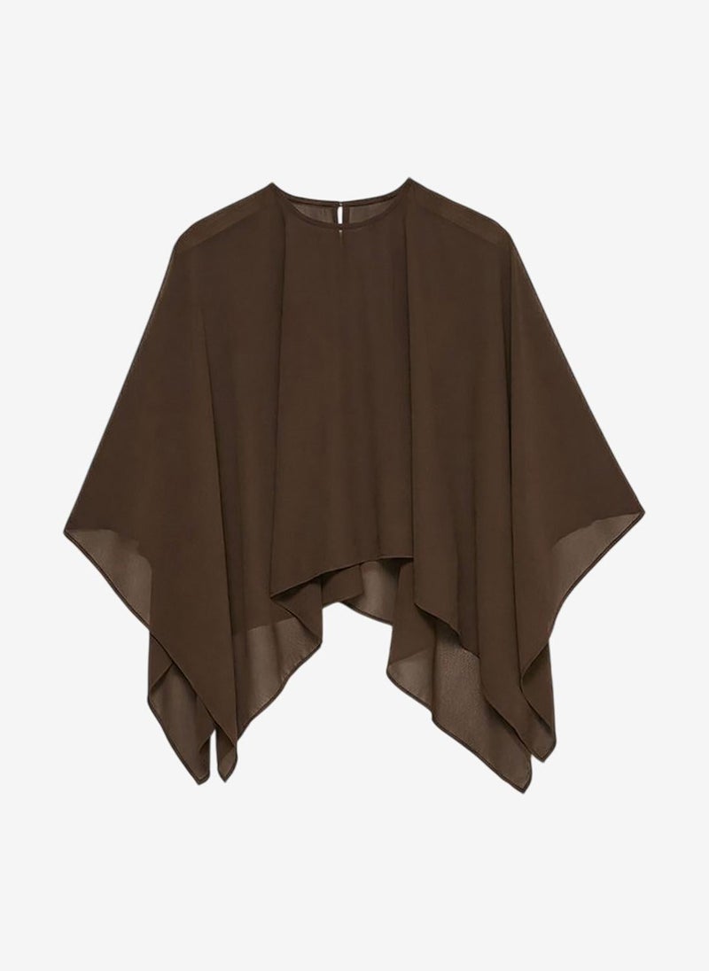 VERO MODA Women's VMADALYN Cape Woven Top - Image 3