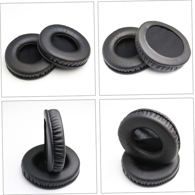 2 Pairs Round Replacement Headphone Ear Pads For Enhanced Comfort Noise Isolation Easy Installation - Image 5