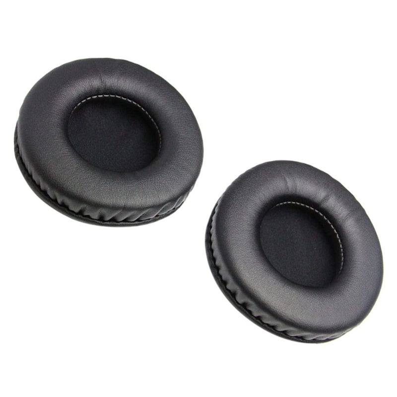 2 Pairs Round Replacement Headphone Ear Pads For Enhanced Comfort Noise Isolation Easy Installation - Image 2