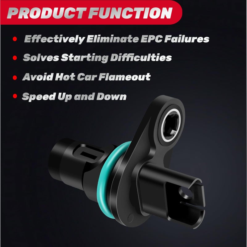 IFATRUNK 2Pcs Camshaft Position Sensor Compatible with BMW 128i 135i 325i 328i 330i 335i 528i 535i 550i 650i 750i X1 X3 X5 X6 Z4, Replaces OE 13627525014, 13627546660, 13627558518 - Image 5