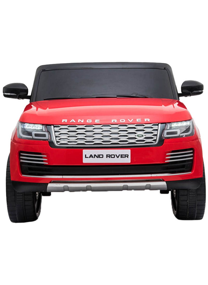 فاكتيوال تويز سيارة كهربائية رينج روفر SUV ذات مقعدين ، سيارة ركوب 12 فولت مع جهاز تحكم عن بعد للأطفال - أحمر  - Image 3