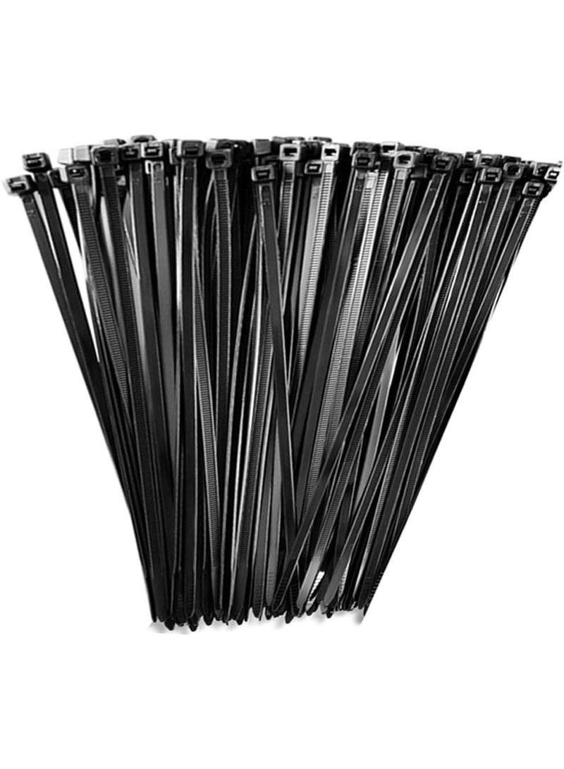 Spaceshoop Plastic Tie Down Strap High Resistance for Indoor and Outdoor Use 50 Pieces - Image 1