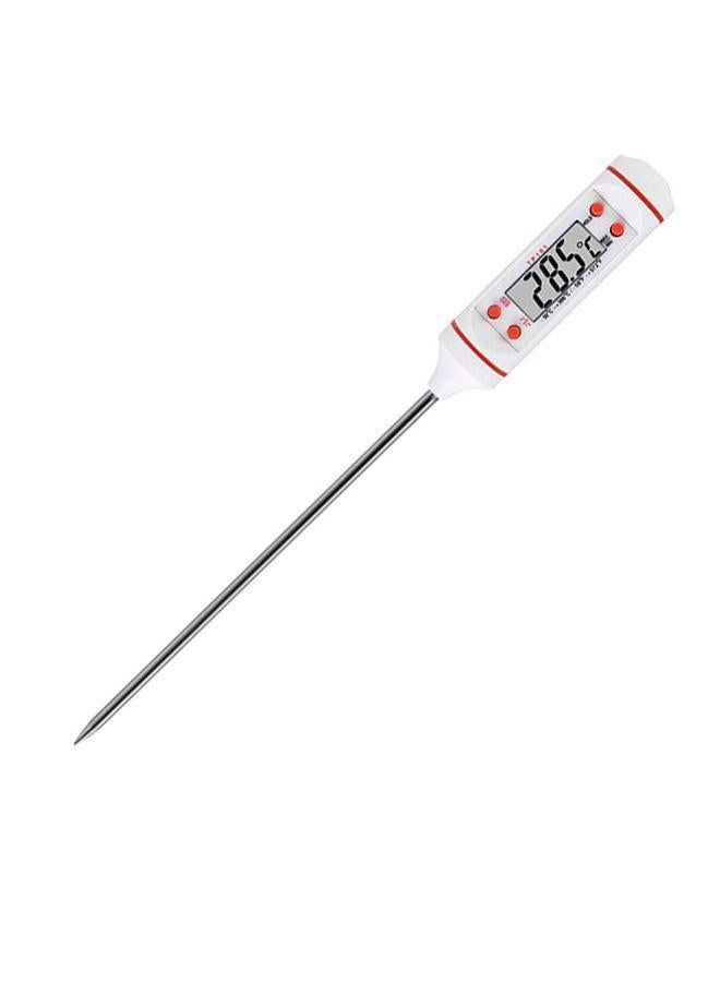 Digital BBQ Grill Food Thermometer Multicolour 24x1.8x1.8cm - Image 1