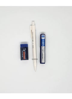 Faber Castel New Color White Econ Versatil Blue Exam Eraser 0.7 120 Tip Set