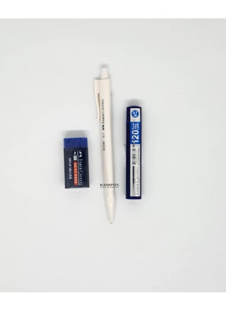 Faber Castel New Color White Econ Versatil Blue Exam Eraser 0.7 120 Tip Set - pzsku/ZFE89B8683A1035E3709FZ/45/_/1725793051/4a708be7-908b-4584-b21d-c6b371fa5f7d
