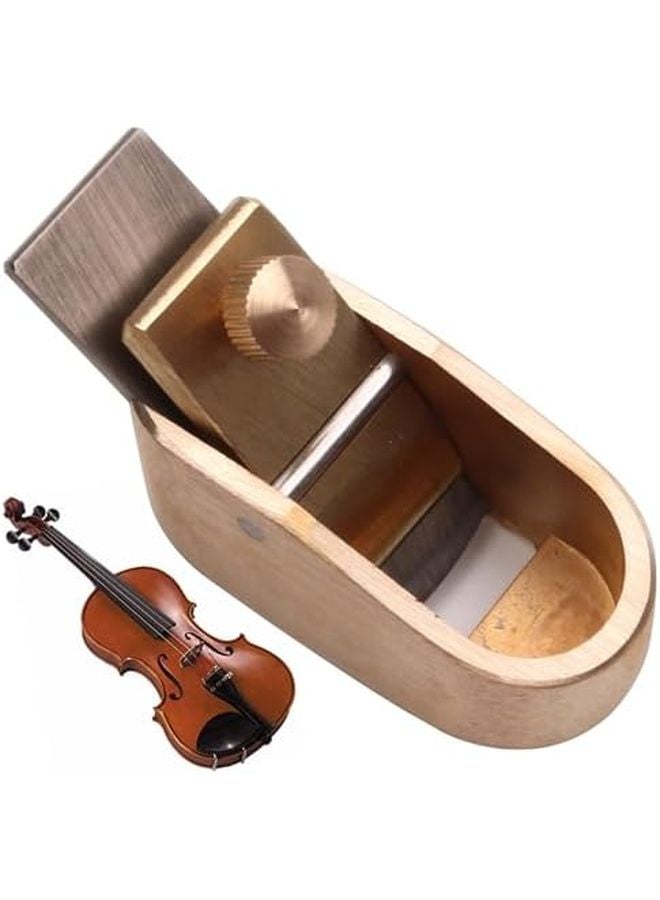 Brown Micro Planer Low Angle Block Plane For Violin Viola Cello Wooden Instrument - Image 2