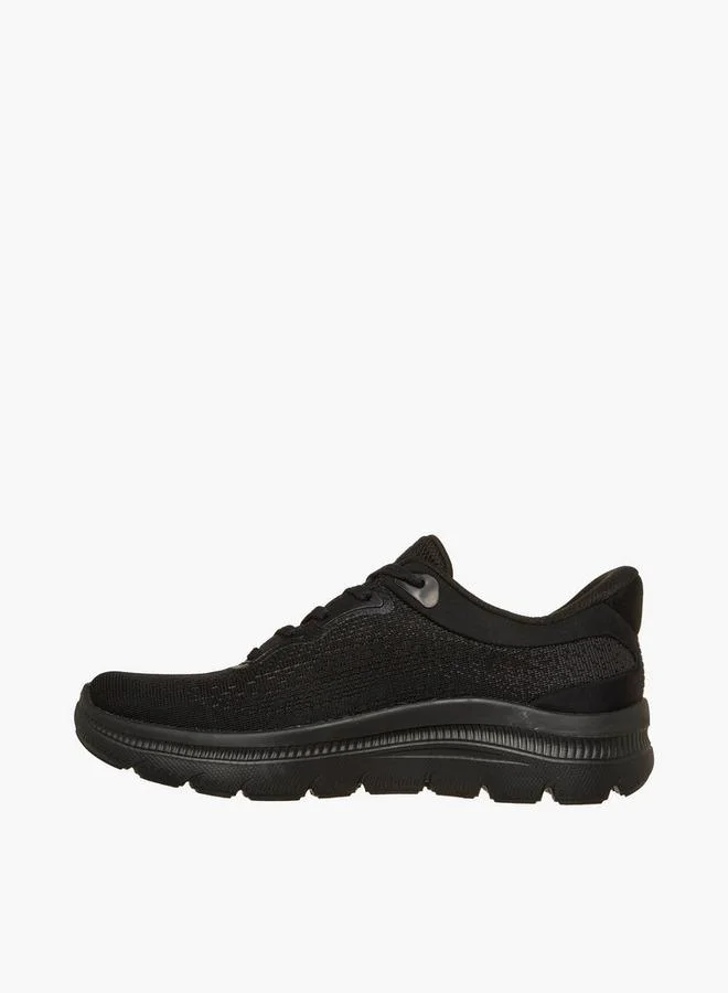 Skechers BLACK Women Summits Plus Slip-On Sports Shoes for Women | Best Price UAE