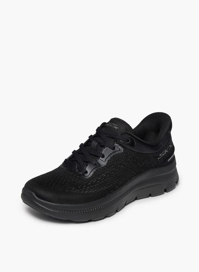 Skechers BLACK Women Summits Plus Slip-On Sports Shoes for Women | Best Price UAE