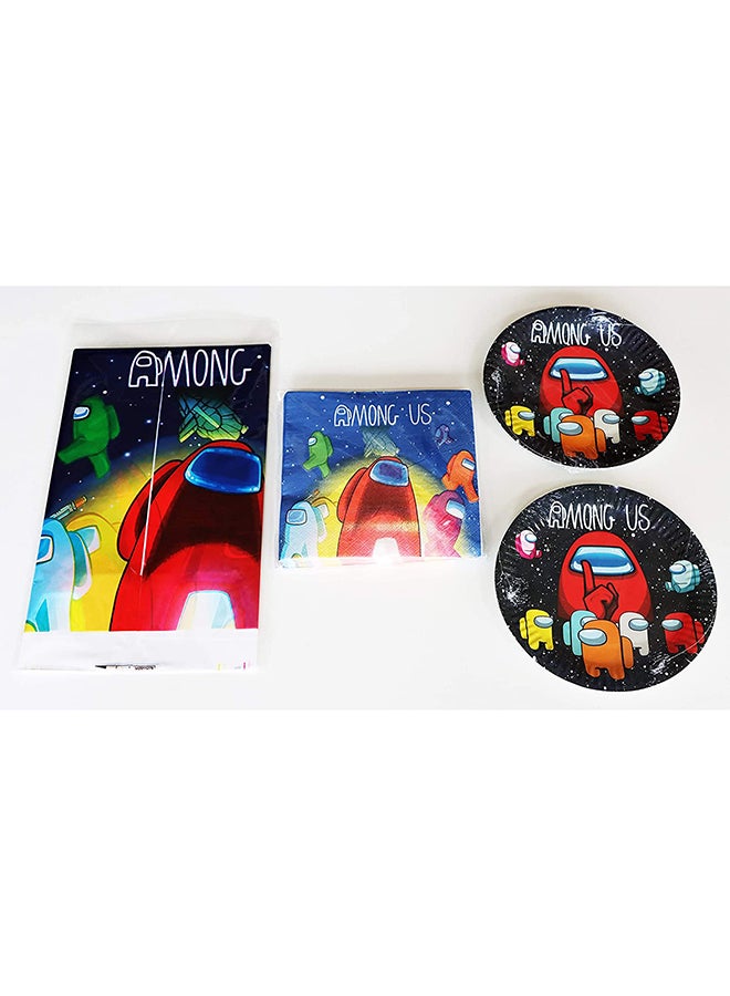 Loquat 10-Piece Among Us 7” Disposable Plate - Image 4