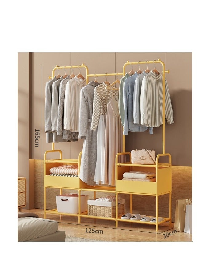 ميكسد رف الملابس, رف الملابس مع حقيبة التخزين, رف الملابس, رف الملابس غير المنسوجة للأحذية, رف الملابس لغرفة النوم, الممر, المدخل