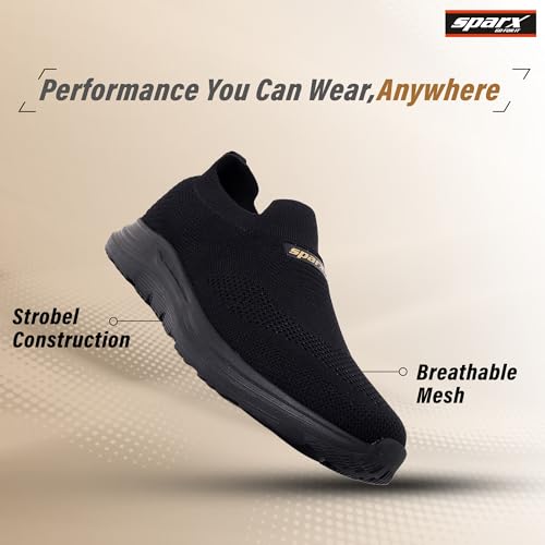 SPARX Sports Shoes SM 9071 Black for Men - Image 5