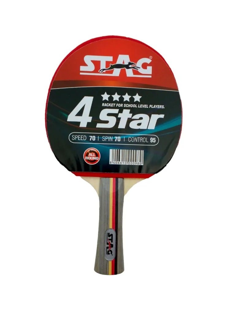 STAG 4 Star Table Tennis Racket