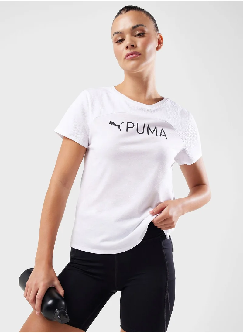 PUMA Fit Logo Ultrabreathe T-Shirt