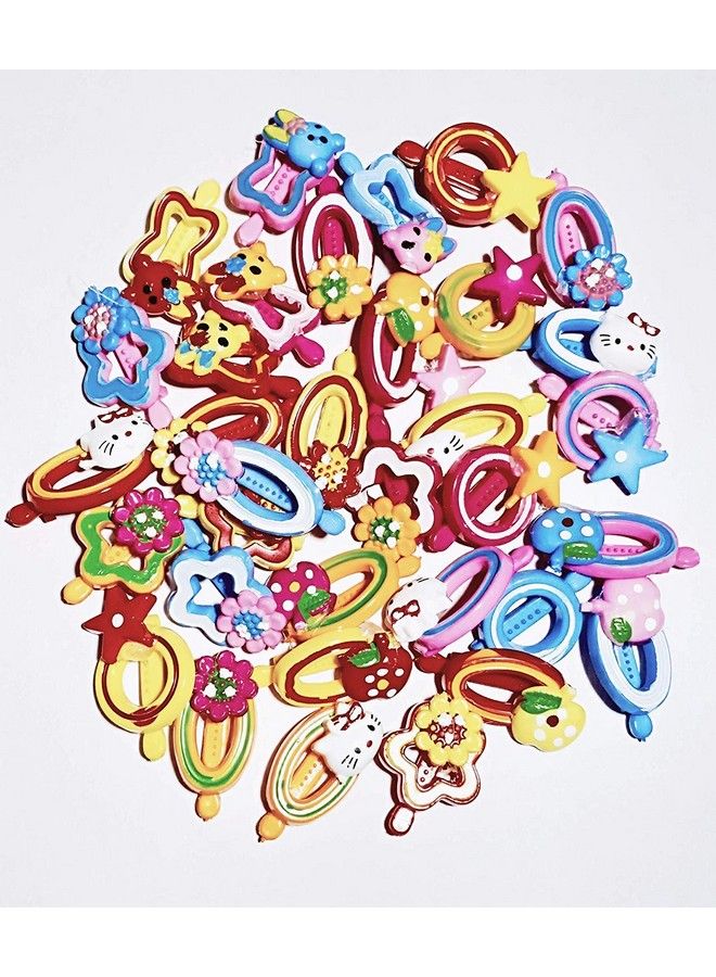 Drishti Mini Claw Hair Clips For Kids (Random Design) Pack Of 24 Pcs - Image 1