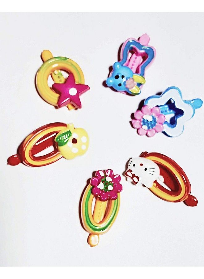 Drishti Mini Claw Hair Clips For Kids (Random Design) Pack Of 24 Pcs - Image 4