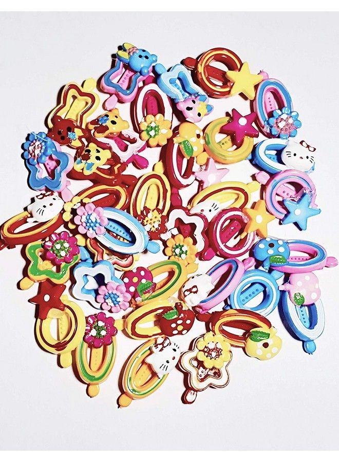 Drishti Mini Claw Hair Clips For Kids (Random Design) Pack Of 24 Pcs - Image 3